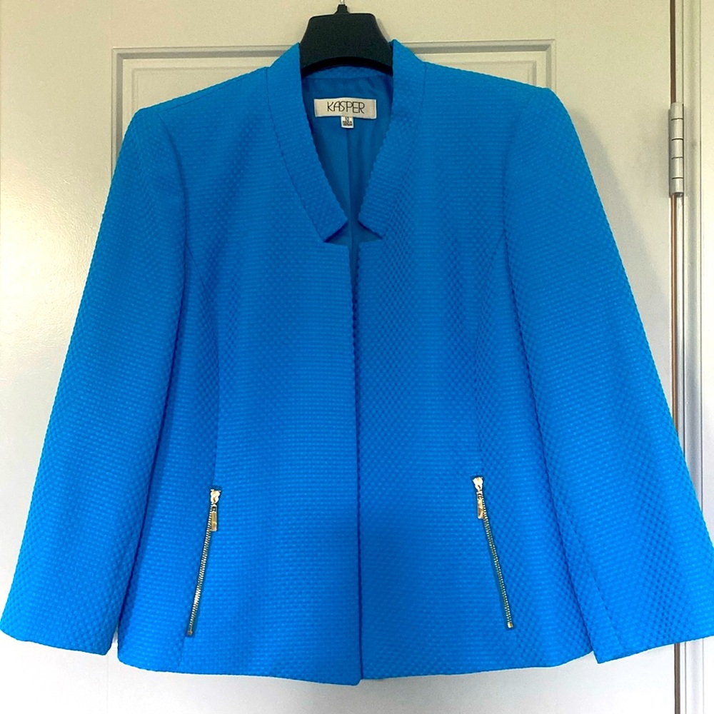 Kasper 3/4 sleeve blazer size 10